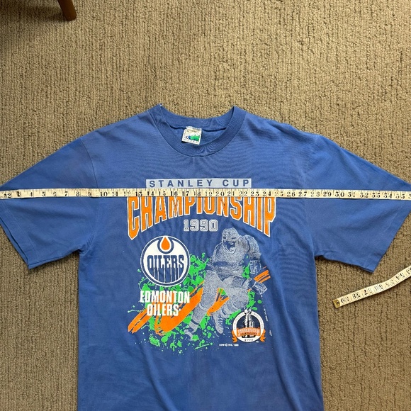 Vintage Edmonton Oilers 1990 Stanley Cup Champions - Picture 6 of 7
